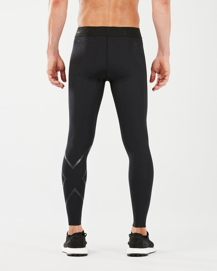 Męskie spodnie kompresyjne Fitness w kolorze czarnym 2XU Force