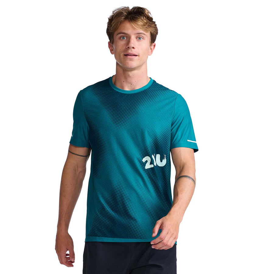 Pánské tričko v limitované barvě 2XU LIGHT SPEED