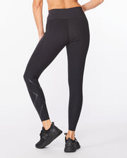 Damskie legginsy kompresyjne fitness 2XU FORCE MID-RISE w kolorze czarnym