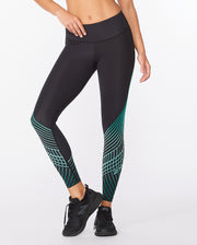 Dámské kompresní legíny 2XU MOTION TEXTURE MID-RISE